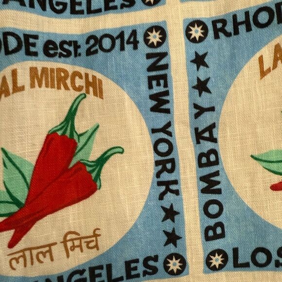 Rhode Aaron Midi Skirt in Lal Mirchi XS NWT - Picture 6 of 10